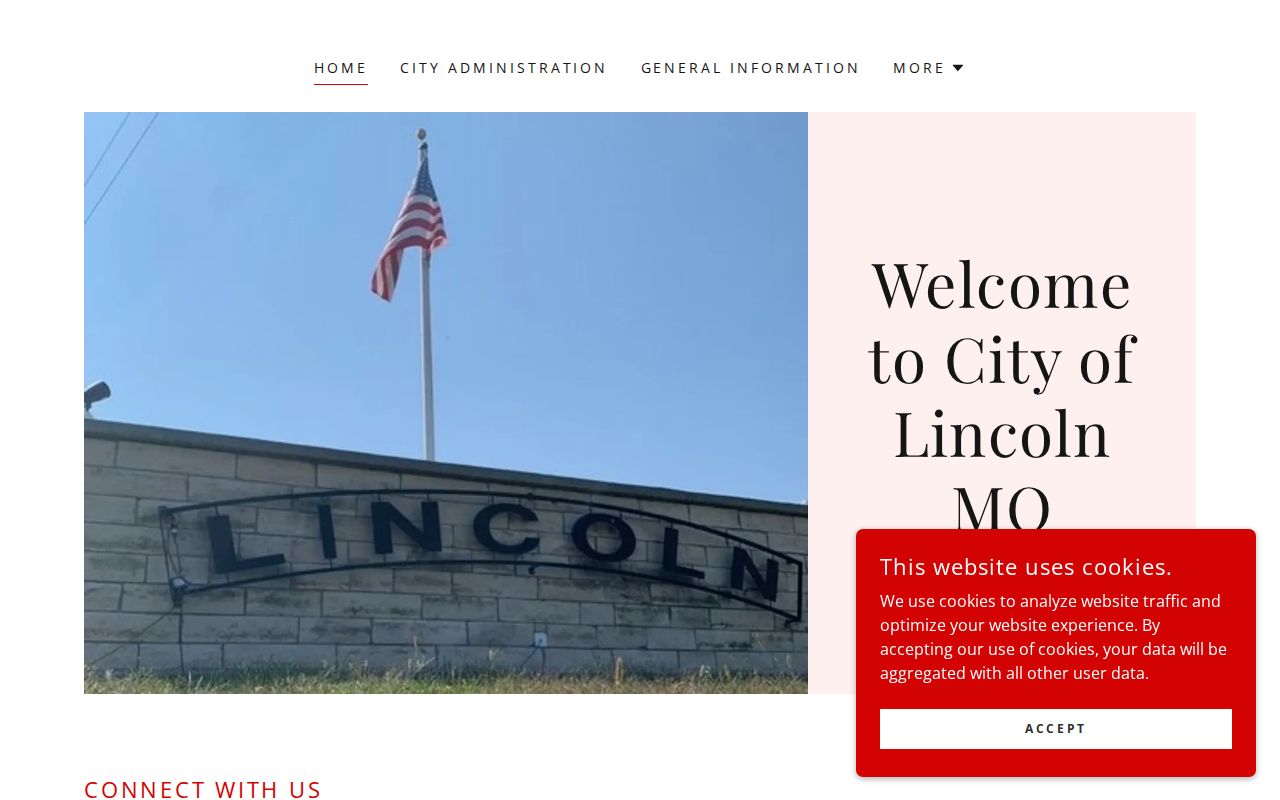 Lincoln court docket source showing official Lincoln city portal civic context